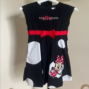 Disney Black and Red Minnie Mouse Dress